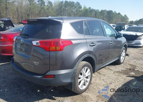 2014 Toyota Rav4 Limited из США, поврежденный, VIN 2T3DFREV6EW212090